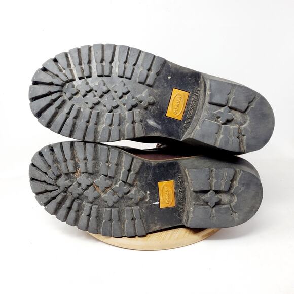 Carolina Elm Boots Mens 9.5 2E WIDE Soft Toe EH Brown Logger Work Shoes CA8821 - Picture 13 of 15